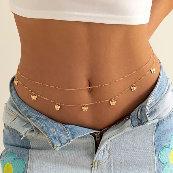 Chaîne de ventre sexy